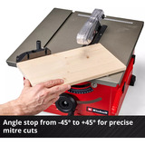 EINHELL Sierra circular de mesa TC-TS 8 rojo