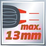 EINHELL TC-ID 550 E, Taladradora de impacto rojo/Negro