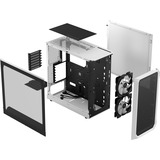 Fractal Design Focus 2 RGB White TG Clear Tint, Cajas de torre blanco