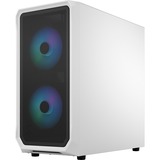 Fractal Design Focus 2 RGB White TG Clear Tint, Cajas de torre blanco