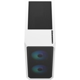 Fractal Design Focus 2 RGB White TG Clear Tint, Cajas de torre blanco