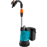 GARDENA 14602-66 bomba de agua Bomba de impulsión 2 bar 2000 l/h, Bombas presión e inmersión turquesa/Gris, Bomba de impulsión, Batería, 2 bar, 2000 l/h, Negro, Azul