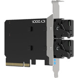 Icy Dock MB312M4P-B, Chasis intercambiable negro