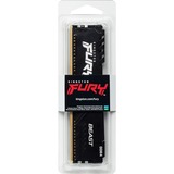 Kingston FURY FURY Beast 16GB 3600MT/s DDR4 CL18 DIMM Black, Memoria RAM negro, 16 GB, 1 x 16 GB, DDR4, 288-pin DIMM