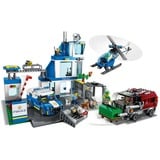 LEGO City Comisaría de Policía, Juegos de construcción Juego de construcción, 6 año(s), Plástico, 668 pieza(s), 1,4 kg