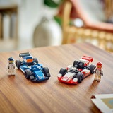 LEGO Coches de F1® Williams Racing y Haas F1®, Juegos de construcción Juego de construcción, 4 año(s), Plástico, 92 pieza(s), 199 g