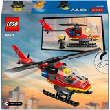 LEGO Helicóptero de Rescate de Bomberos, Juegos de construcción Juego de construcción, 5 año(s), Plástico, 85 pieza(s), 159 g