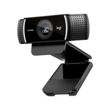 Logitech C922 Pro Stream cámara web 1920 x 1080 Pixeles USB Negro, Webcam negro, 1920 x 1080 Pixeles, Full HD, 60 pps, 1280x720@60fps, 1920x1080@30fps, 720p, 1080p, H.264
