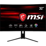 MSI Optix MAG322CQR 80 cm (31.5") 2560 x 1440 Pixeles Quad HD LED Negro, Monitor de gaming negro, 80 cm (31.5"), 2560 x 1440 Pixeles, Quad HD, LED, 1 ms, Negro