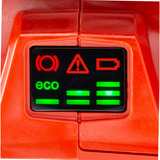 Makita Motosierra a batería UC030GZ03 XGT rojo señal, 40 voltios rojo