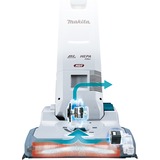 Makita VC010GZ, Detergentes para suelos duros blanco/Azul
