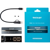 Patriot Carcasa para SSD M.2 PCIe TXD, Caja de unidades negro