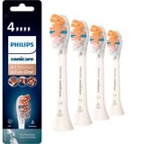 Philips A3 Premium All-in-One HX9094/10 Pack de 4 cabezales blancos de cepillos Sonicare, Cabezal de cepillo blanco, 4 pieza(s), Blanco, 3 mes(es), Medio, Philips, 2 Series Plaque Control, 2 Series Plaque Defense, Series 2100, 3 Series, DiamondClean,...