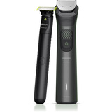 Philips Recortadora Multigroom Todo en Uno Serie 9000 19 en 1, Cortador de pelo gris