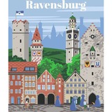Ravensburger CreArt - Colorful Ravensburg, Pintura 
