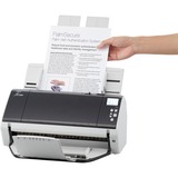 Ricoh fi-7480 Escáner con alimentador automático de documentos (ADF) 600 x 600 DPI A3 Gris, Blanco gris/Negro, 304,8 x 5588 mm, 600 x 600 DPI, 24 bit, 8 bit, 1 bit, 80 ppm