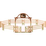 Schleich HORSE CLUB 42434 accesorio para figuras de juguete para niños Cerca de juguete, Muñecos Cerca de juguete, 5 año(s), Horse Stable, Horses, Beige, Marrón