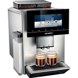 Siemens EQ.9 TQ907D03 cafetera eléctrica Totalmente automática Máquina espresso 2,3 L, Superautomática acero fino/Negro, Máquina espresso, 2,3 L, Granos de café, Molinillo integrado, 1500 W, Plata, Acero inoxidable