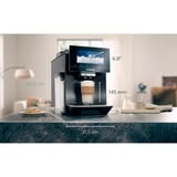 Siemens EQ.9 TQ907D03 cafetera eléctrica Totalmente automática Máquina espresso 2,3 L, Superautomática acero fino/Negro, Máquina espresso, 2,3 L, Granos de café, Molinillo integrado, 1500 W, Plata, Acero inoxidable