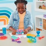 Spin Master Kinetic Sand - Arena MÁGICA - Ultimate SANDISFYING - 907 g de Arena Rosa, Amarilla y Azul + Moldes y Herramientas - Kit Manualidades Niños - Juguetes Sensoriales - 6067345 - Juguetes Niños 7 Años +, Juego de arena 