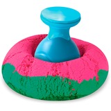 Spin Master Kinetic Sand - Ultimate SANDISFYING - 907 g de Arena Mágica Rosa, Amarilla y Azul + Moldes y Herramientas - Kit Manualidades Niños - Juguetes Sensoriales - Juguetes Niños 7 Años + - Arena Kinetica, Juego de arena 