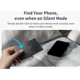 SwitchBot SwitchBot Smart Airtag Tarjeta rastreadora para billetera negra 