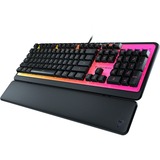 Turtle Beach Magma teclado Juego USB QWERTZ Alemán Negro, Teclado para gaming negro, Alámbrico, USB, Interruptor de membrana, QWERTZ, LED, Negro
