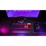 Turtle Beach Magma teclado Juego USB QWERTZ Alemán Negro, Teclado para gaming negro, Alámbrico, USB, Interruptor de membrana, QWERTZ, LED, Negro