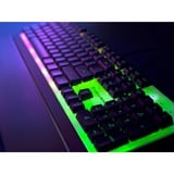 Turtle Beach Magma teclado Juego USB QWERTZ Alemán Negro, Teclado para gaming negro, Alámbrico, USB, Interruptor de membrana, QWERTZ, LED, Negro