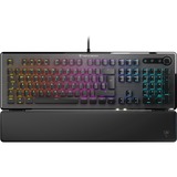 Turtle Beach TBK-1003-02-DE, Teclado para gaming aluminio (cepillado)/Negro