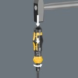 Wera Kraftform Kompakt 900 Set 1, con destornillador de impacto, Conjuntos de bits negro/Amarillo