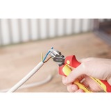 Wiha Cortacables lateral profesional para pelado eléctrico, Alicates de corte rojo/Amarillo