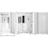 be quiet! LIGHT BASE 900 FX White Full Tower Blanco, Caja de torre grande blanco, Full Tower, PC, Blanco, ATX, EATX, micro ATX, Mini-ITX, XL-ATX, Acrilonitrilo butadieno estireno (ABS), Vidrio, SGCC, Juego