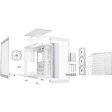 be quiet! LIGHT BASE 900 FX White Full Tower Blanco, Caja de torre grande blanco, Full Tower, PC, Blanco, ATX, EATX, micro ATX, Mini-ITX, XL-ATX, Acrilonitrilo butadieno estireno (ABS), Vidrio, SGCC, Juego