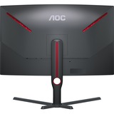 AOC CQ32G3SU/BK pantalla para PC 80 cm (31.5") 2560 x 1440 Pixeles Quad HD LED Negro, Rojo, Monitor de gaming negro/Rojo, 80 cm (31.5"), 2560 x 1440 Pixeles, Quad HD, LED, 1 ms, Negro, Rojo