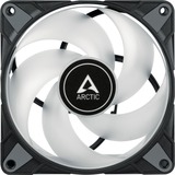 ARCTIC P12 PWM PST A-RGB 0dB Carcasa del ordenador Ventilador 12 cm Negro, Blanco 1 pieza(s) negro, Ventilador, 12 cm, 2000 RPM, 48,8 cfm, 82,91 m³/h, Negro, Blanco