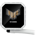 ASUS TUF Gaming LC III 360 ARGB LCD White Edition Procesador Sistema de refrigeración líquida todo en uno 12 cm Blanco 1 pieza(s), Refrigeración por agua blanco, Sistema de refrigeración líquida todo en uno, 12 cm, Blanco