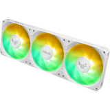 ASUS TUF Gaming LC III 360 ARGB LCD White Edition Procesador Sistema de refrigeración líquida todo en uno 12 cm Blanco 1 pieza(s), Refrigeración por agua blanco, Sistema de refrigeración líquida todo en uno, 12 cm, Blanco