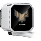 ASUS TUF Gaming LC III 360 ARGB LCD White Edition Procesador Sistema de refrigeración líquida todo en uno 12 cm Blanco 1 pieza(s), Refrigeración por agua blanco, Sistema de refrigeración líquida todo en uno, 12 cm, Blanco
