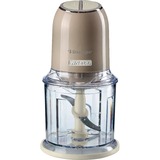 Ariete 0438/03 0,6 L 400 W Beige, Trituradora crema, 0,6 L, 8,35 kg, Beige, Acero inoxidable, Botones, 400 W