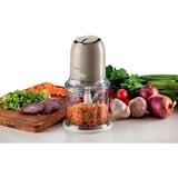 Ariete 0438/03 0,6 L 400 W Beige, Trituradora crema, 0,6 L, 8,35 kg, Beige, Acero inoxidable, Botones, 400 W