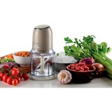 Ariete 0438/03 0,6 L 400 W Beige, Trituradora crema, 0,6 L, 8,35 kg, Beige, Acero inoxidable, Botones, 400 W