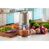 Ariete 0438/03 0,6 L 400 W Beige, Trituradora crema, 0,6 L, 8,35 kg, Beige, Acero inoxidable, Botones, 400 W