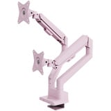 Arozzi Alzare Neo Duo, Soporte de monitor rosa