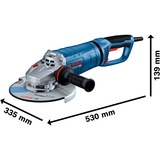 Bosch Amoladora angular GWS 27-230 PR Professional azul