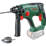 Bosch Martillo perforador inalámbrico UniversalHammer 18V BARETOOL, Adaptador verde/Negro