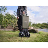 Coleman Ultimate Terrain Bollerwagen, Carro de mano verde oliva