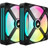 Corsair iCUE LINK QX140 RGB ventilador PWM de 140 mm negro