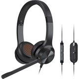 Creative Chat USB, Auriculares con micrófono negro