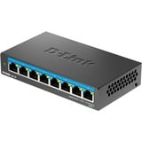 D-Link DMS-108 No administrado L2 2.5G Ethernet (100/1000/2500) Negro, Interruptor/Conmutador No administrado, L2, 2.5G Ethernet (100/1000/2500)